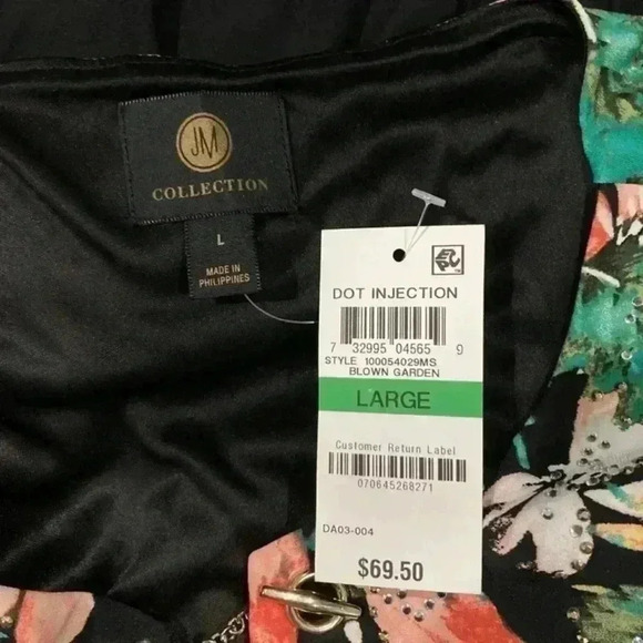 New with tags Jm collection dress in size large - Picture 7 of 8